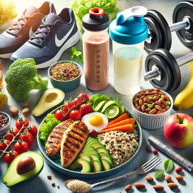 Athlete nutrition and healthy meals
