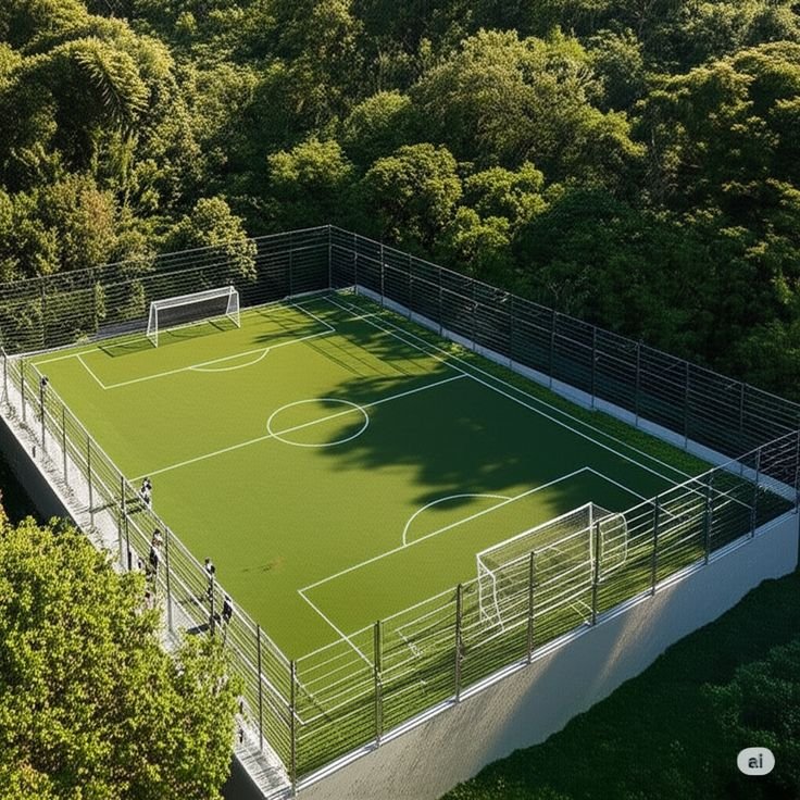 Football training arena