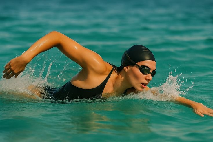 Swimming training